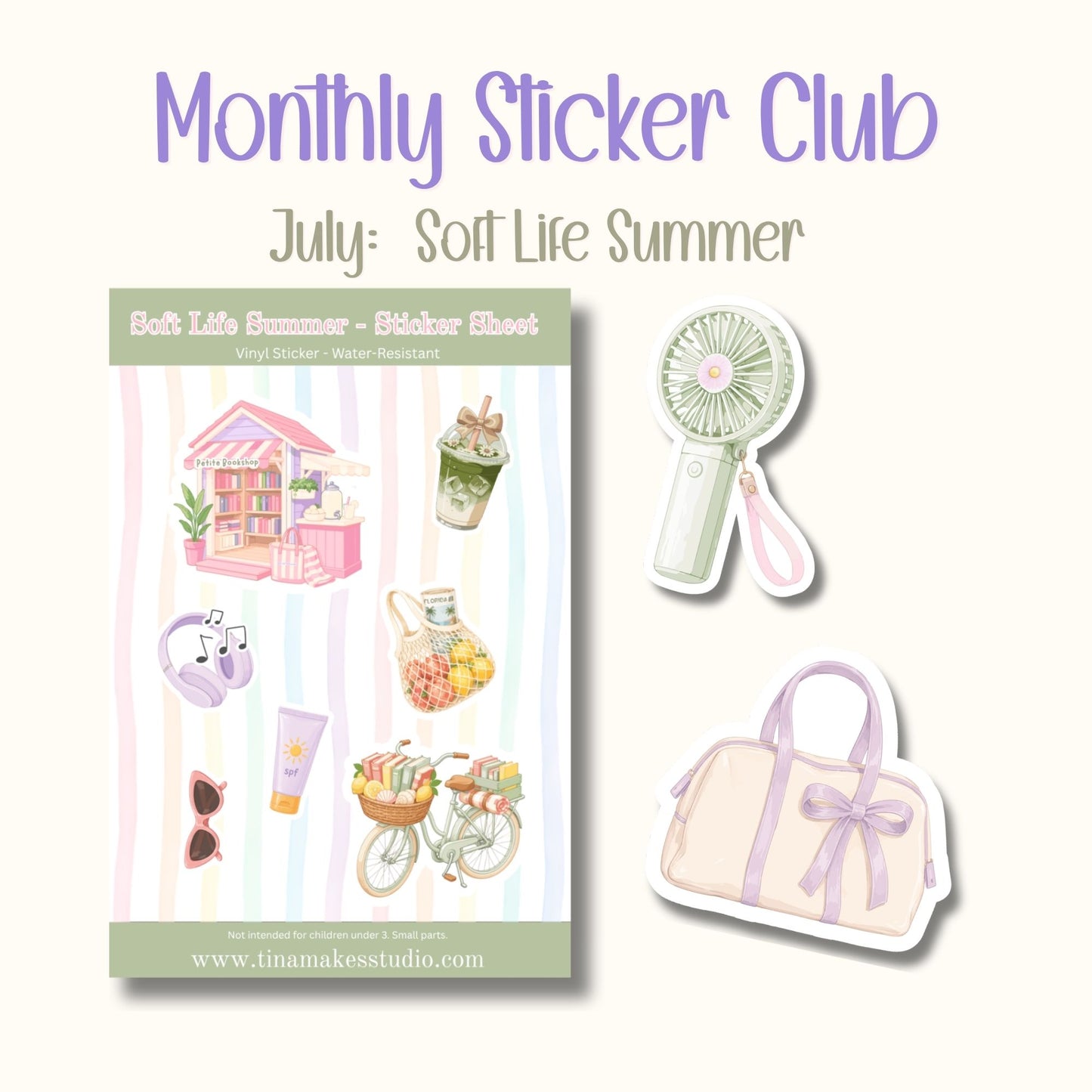 Monthly Sticker Club