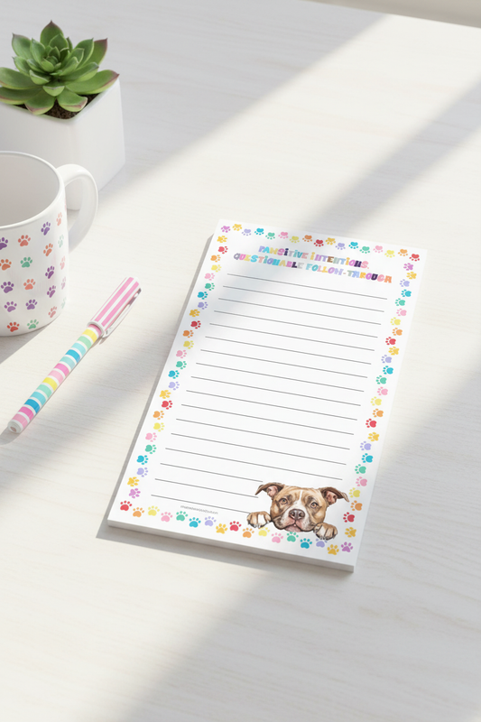 Pawsitive Intentions Pit Bull Mockup