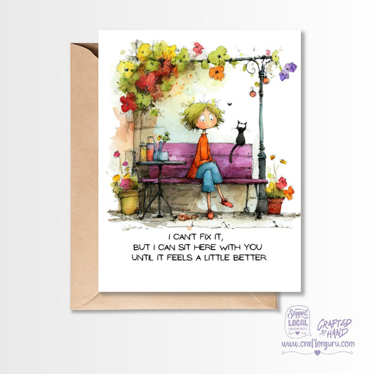 Supportive Sympathy Card GC-034