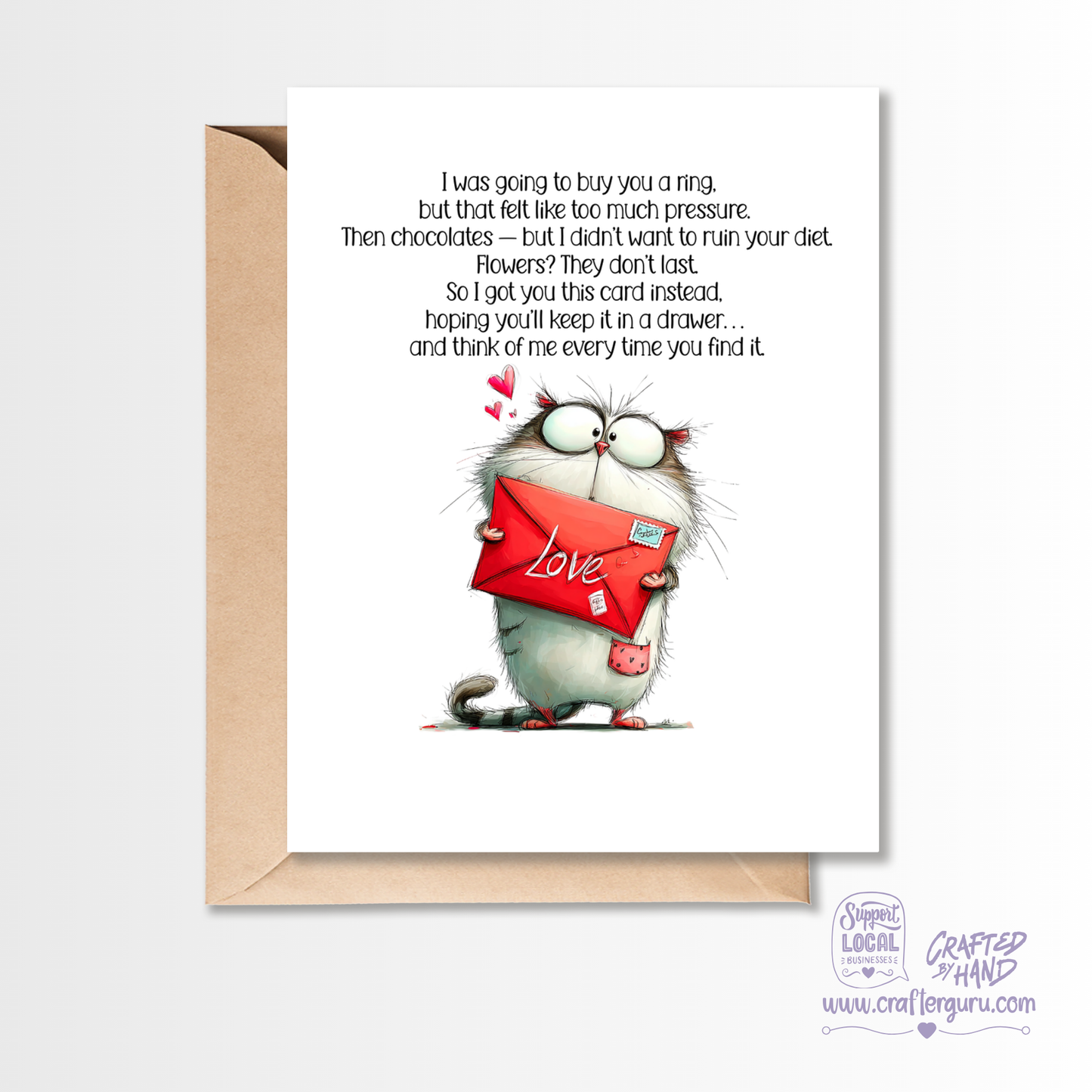 I Was Going to Get You Something Better – Funny Love Card VGC-028