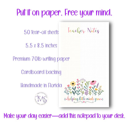 Pawsitive Intentions Notepad – Pug