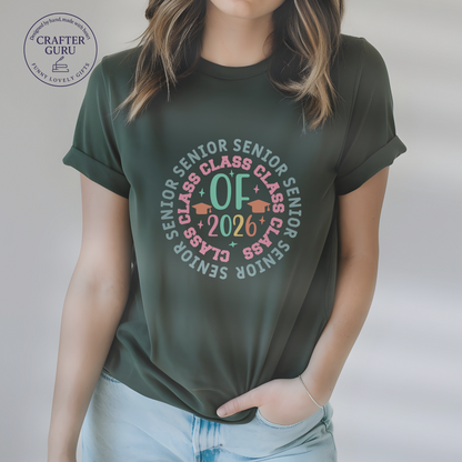Class of 2026 Circle Tee  (unisex Adult Tees)