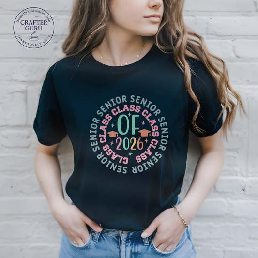Class of 2026 Circle Tee  ( Youth & Kids Tees)
