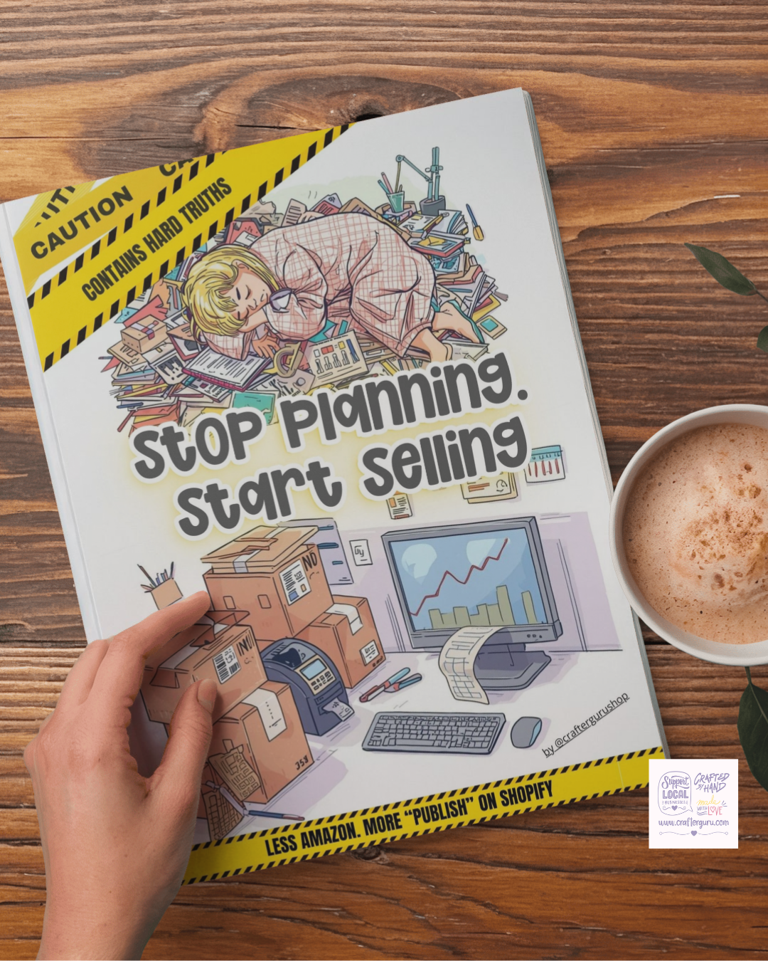 Stop Planning. Start Selling. — The Ultimate No-Filter Roadmap for Crafters