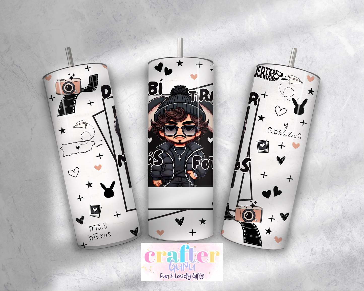 "Debí Darte Más Besos" 20oz Tumbler – Special Edition