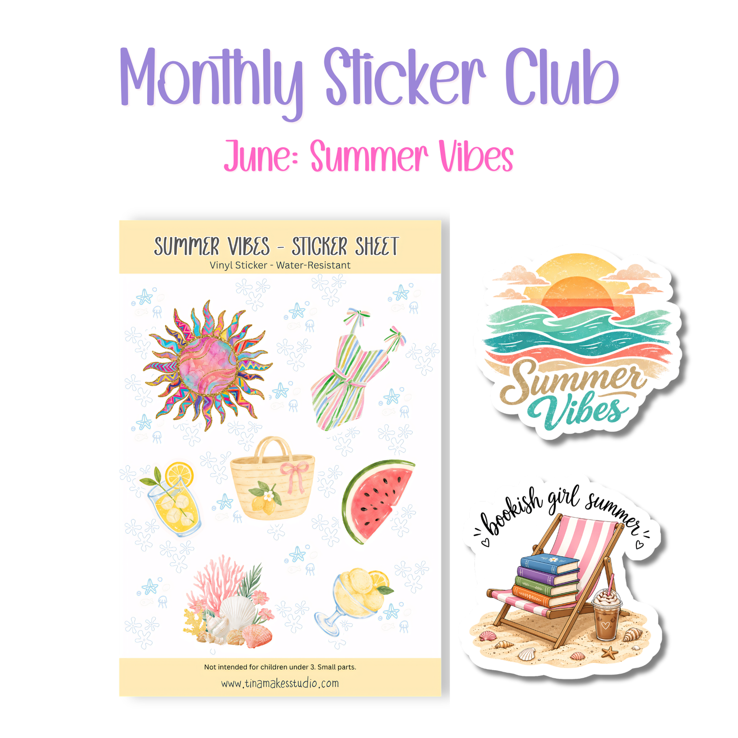 Monthly Sticker Club