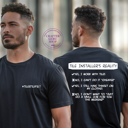Tile Installer Humor Shirt | #TilersLife Tee (unisex Adult Tees)