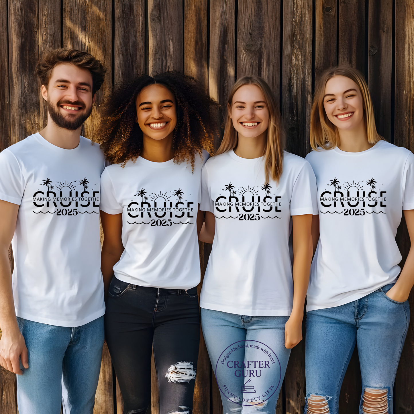Cruise 2025 T-Shirt – “Making Memories Together” Matching Family Shirt (unisex Adult Tees)