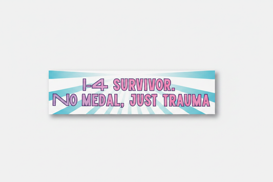 I-4 Survivor Sticker Product Shot