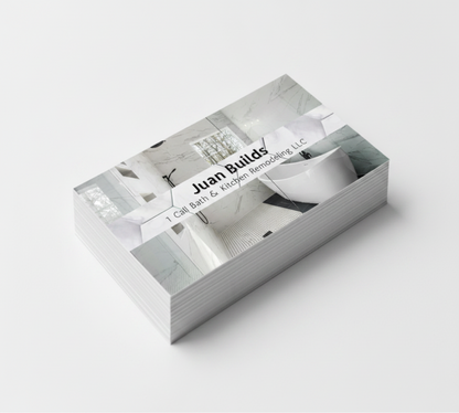 Juan Builds – Business Card Mockup