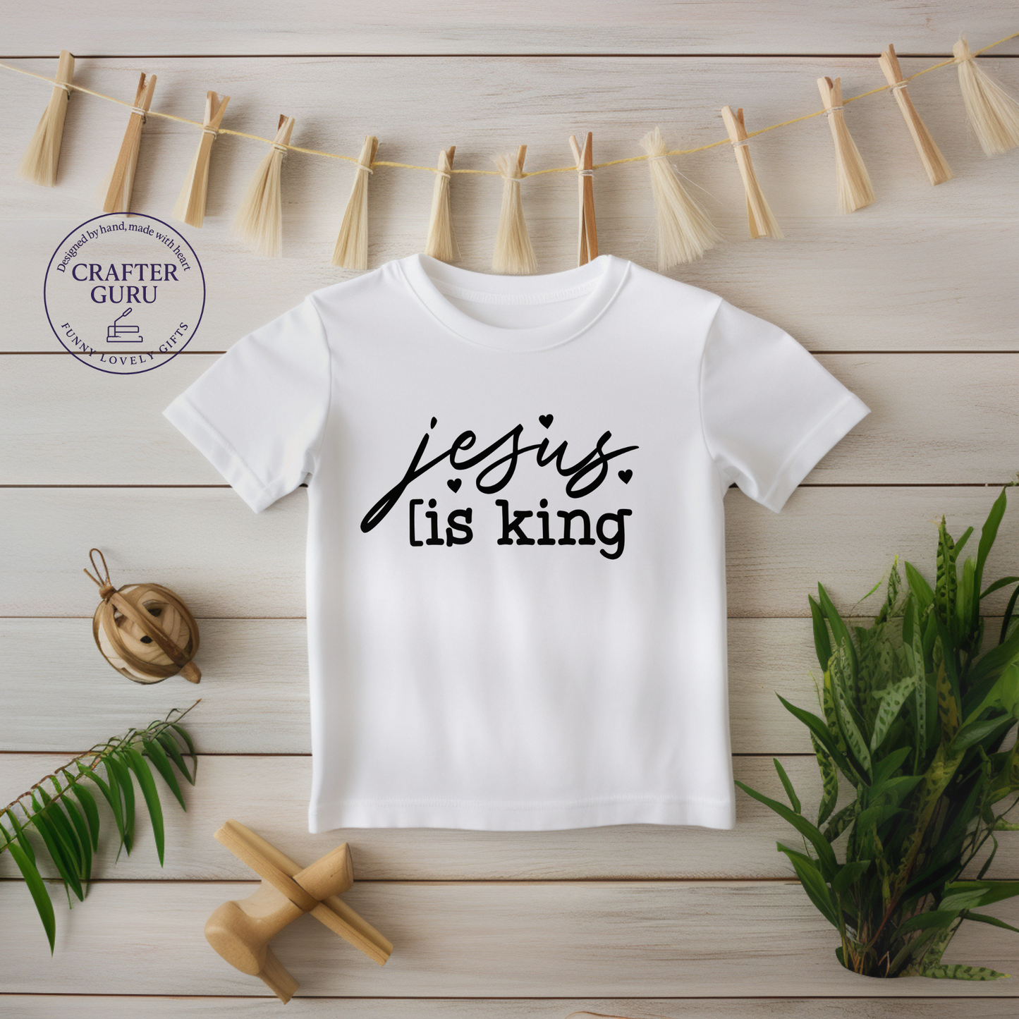 Jesus Is King – Minimalist Christian ( Youth & Kids Tees)