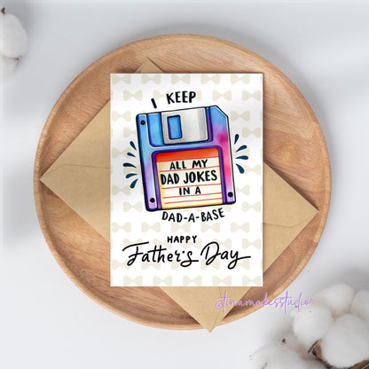 Father's Day Card – Dad-A-Base