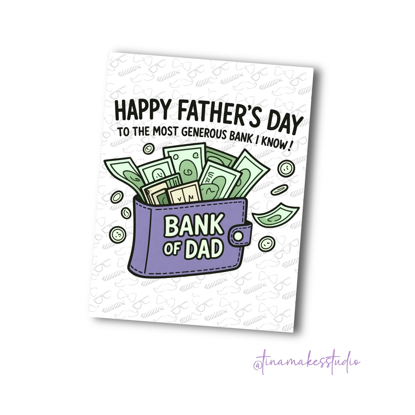 Father's Day Card – Bank of Dad